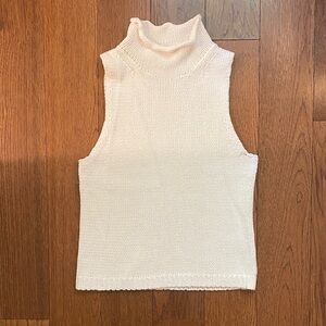 J. Crew Off-White Knit Turtleneck